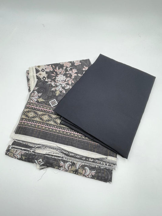 THREE PIECE PRINTED LAWN BRANDS LEFT OVER