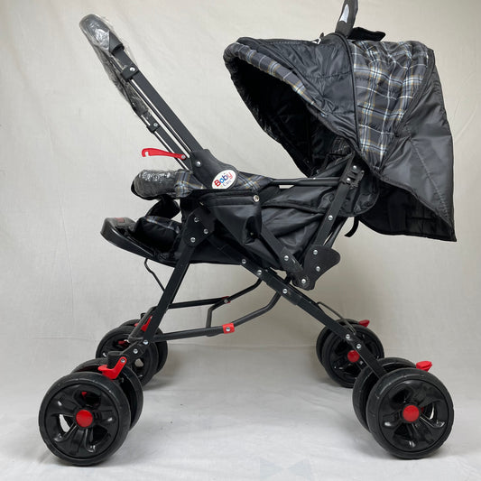 Affordable & Durable Baby Stroller | Compact Pram with Reclining Seat
