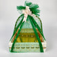 Handmade Square Gift Basket with Green Decorative Net – Versatile Gifting Solution