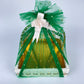 Handmade Square Gift Basket with Green Decorative Net – Versatile Gifting Solution