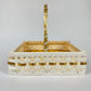 Handmade Square Gift Basket made with White Strap – Versatile Gifting Solution