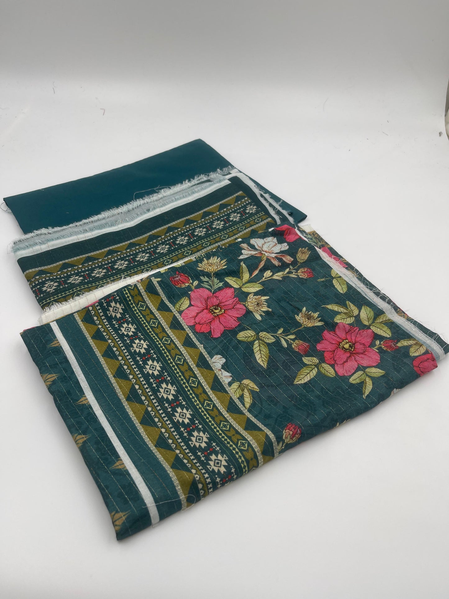THREE PIECE PRINTED LAWN BRANDS LEFT OVER