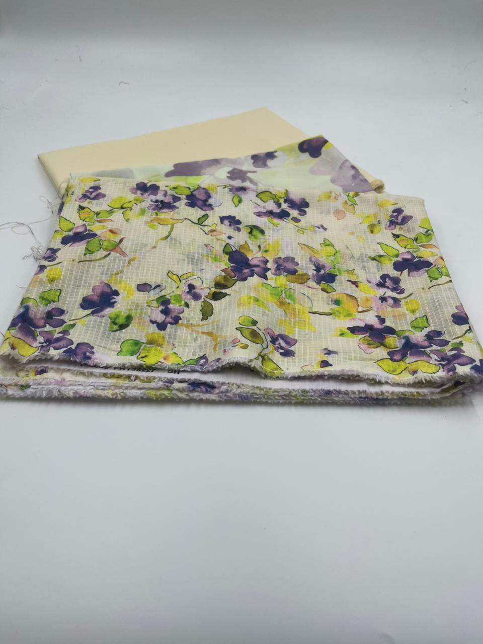 THREE PIECE PRINTED LAWN BRANDS LEFT OVER
