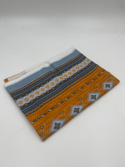 THREE PIECE PRINTED LAWN BRANDS LEFT OVER