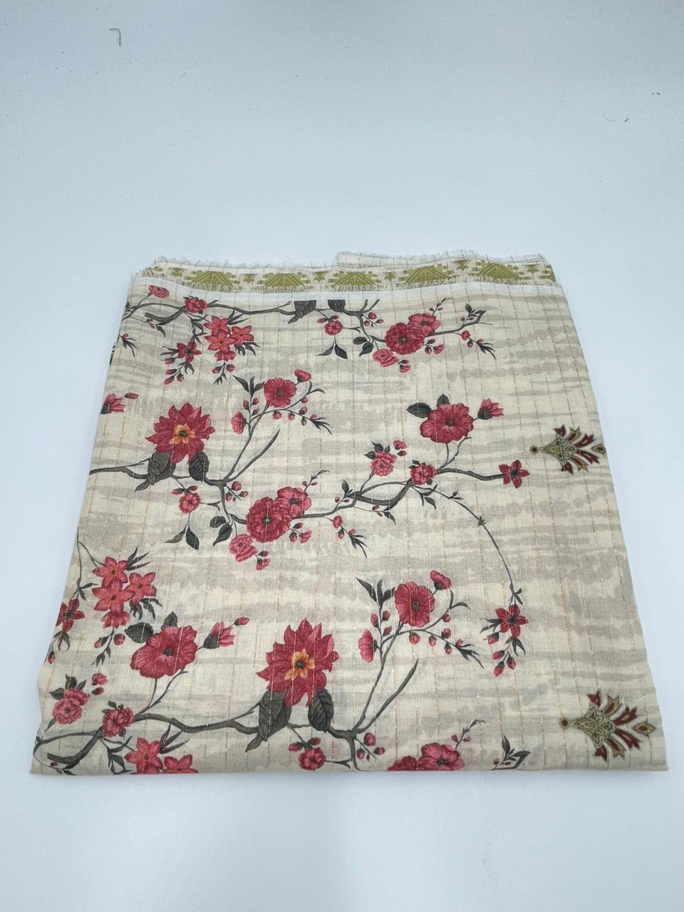 THRRE PIECE PRINTED LAWN BRANDS LEFT OVER