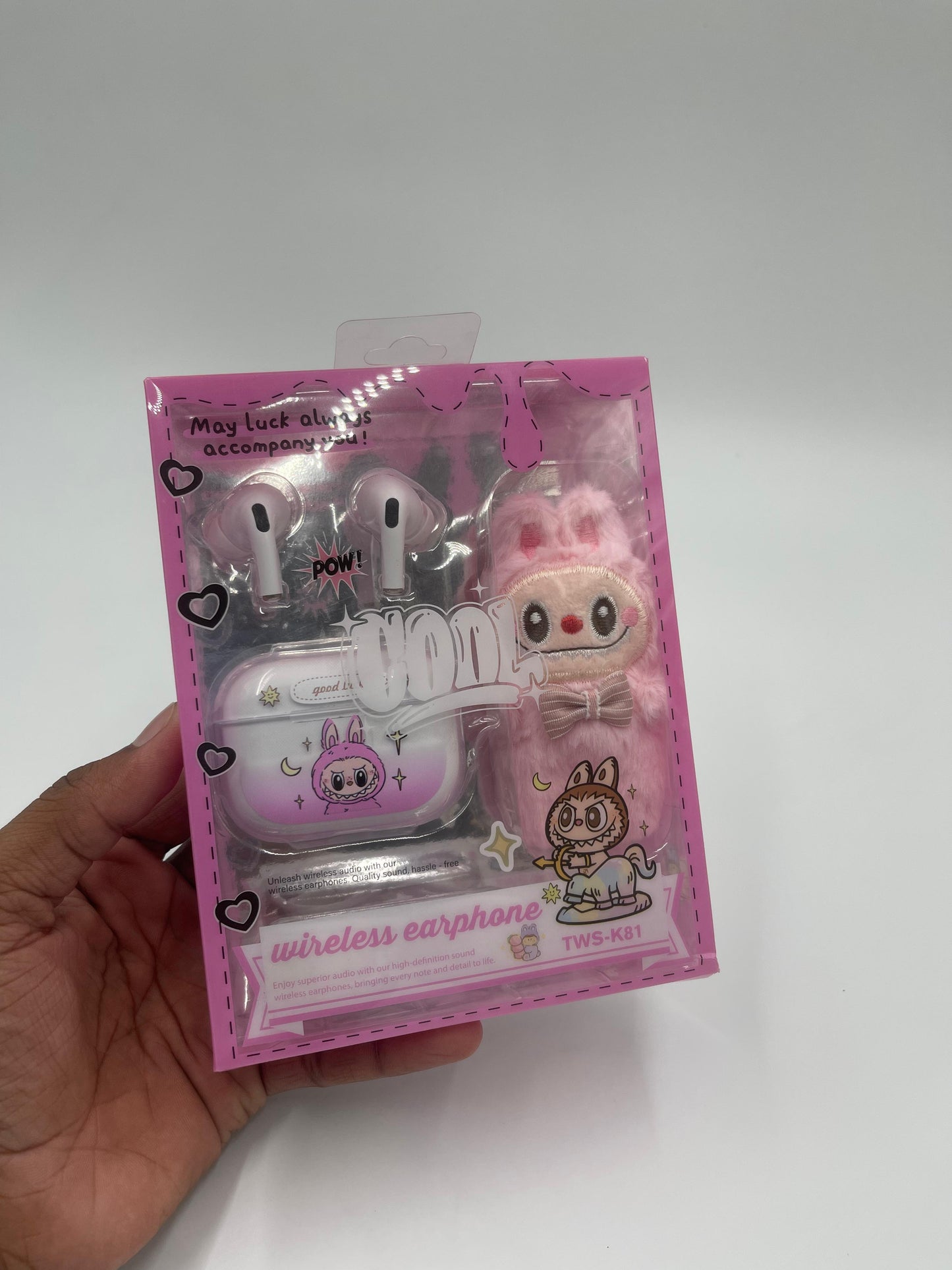 TWS K-18 WIRELESS AIRBUDS FANCY FOR GIRLS
